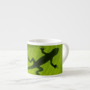 Gecko Silhouette Espresso Cup