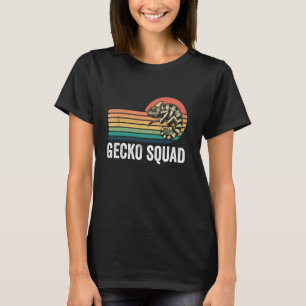 Gecko Squad Chameleon Catcher Retro Gecko Chameleo T-Shirt