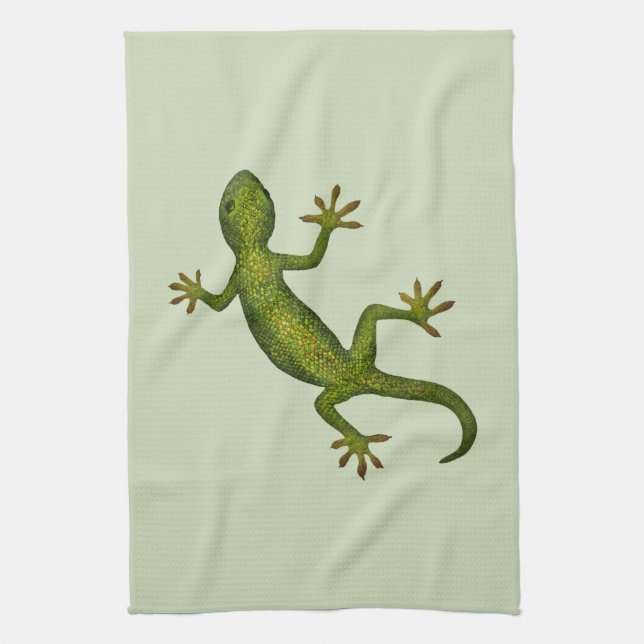 Gecko Tea Towel (Vertical)