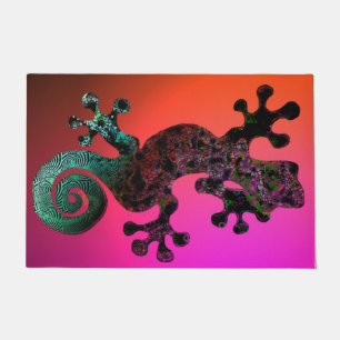 gecko welcome mat