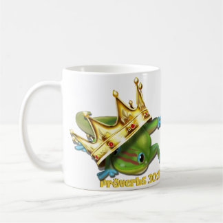 Gecko with crown—Proverbs Coffee Mug