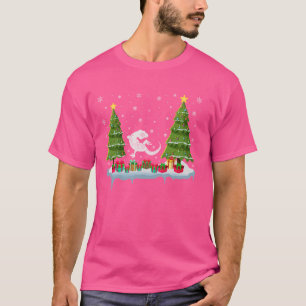 Gecko Xmas Tree Lighting Men Women Ugly Christmas T-Shirt