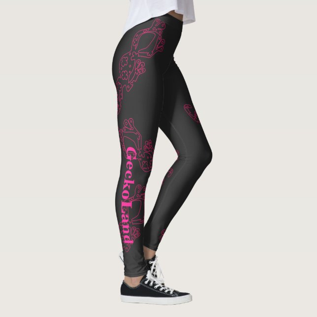 GeckoLand Pink Leggings (Right)