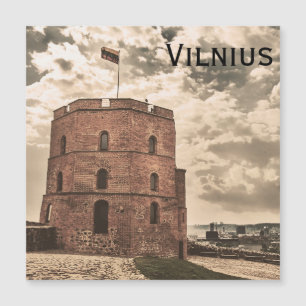 Gediminas tower of Vilnius Magnet