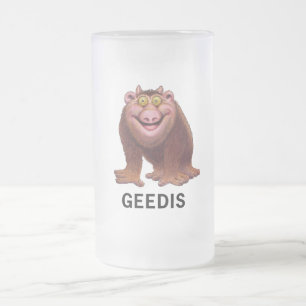 Geedis Frosted Beer Mug