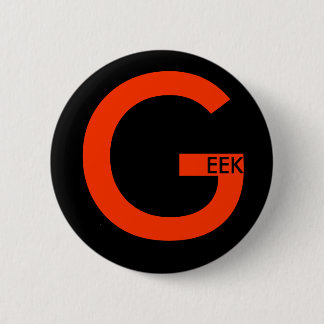 GEEK 6 CM ROUND BADGE