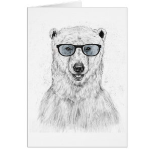 Geek bear (blue)