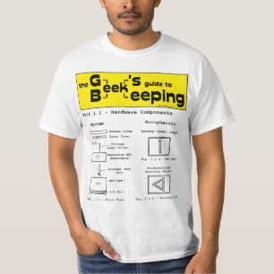 Geek Beekeeping (Hardware) - White T-shirt