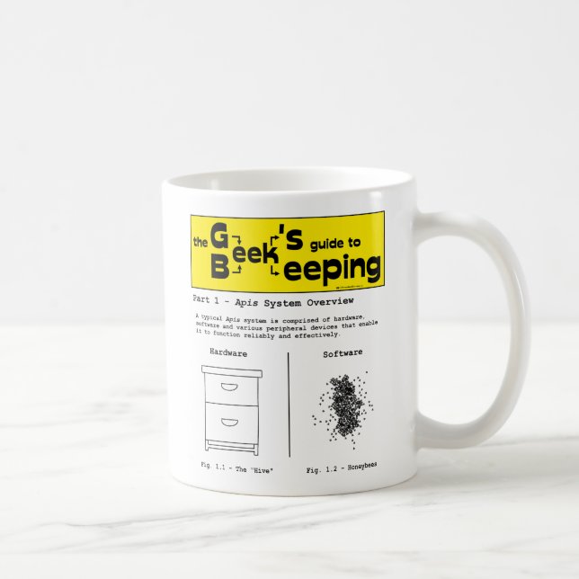 Geek Beekeeping (System Overview) - Mug (Right)