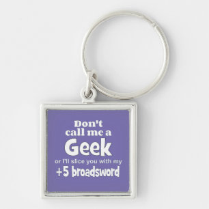 Geek broadsword wf key ring