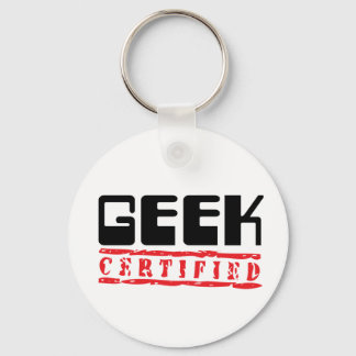 Geek Certified Key Ring