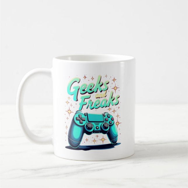 Geek chic coffee mug (Left)