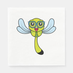 Geek Dragonfly Napkin