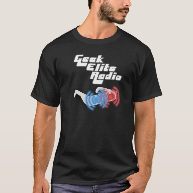 Geek Elite Radio T-Shirt (Front)