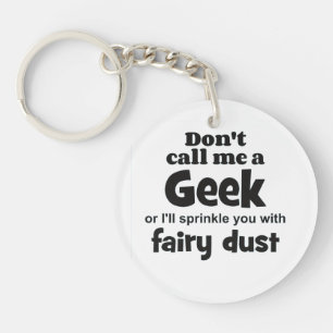 Geek fairy dust bf key ring