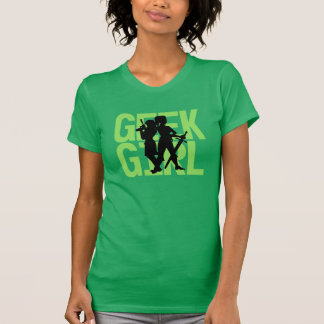Geek Girl Green Tee