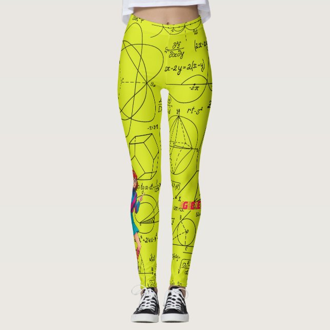 Geek Girl  Leggings (Front)