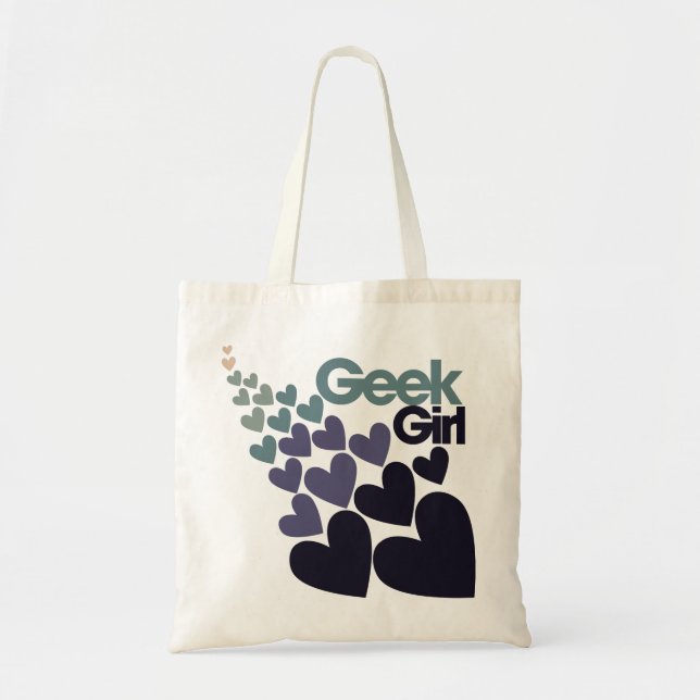 Geek Girl Tote Bag (Front)
