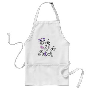 Geek Girls Rock Standard Apron