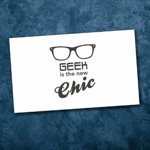 Geek Is The New Chic Rectangular Sticker