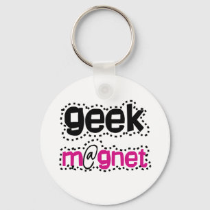 Geek Magnet Key Ring