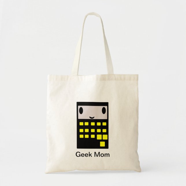 Geek Mum Tote Bag (Front)