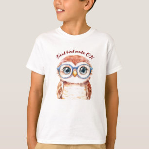 Geek Nerd Bird  T-Shirt