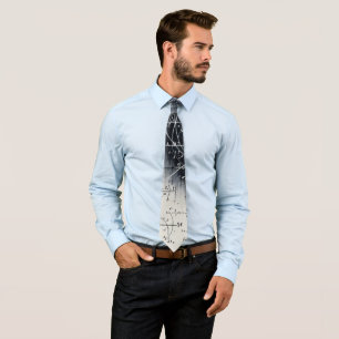 Geek Nerd Math Equations Math Teacher Tie