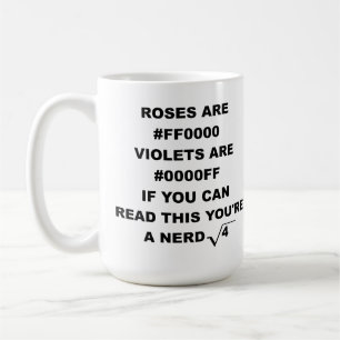 Geek Nerd Poetry Funny Mug Humour