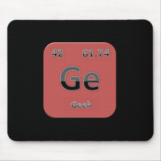 Geek Red Mouspad Mouse Pad