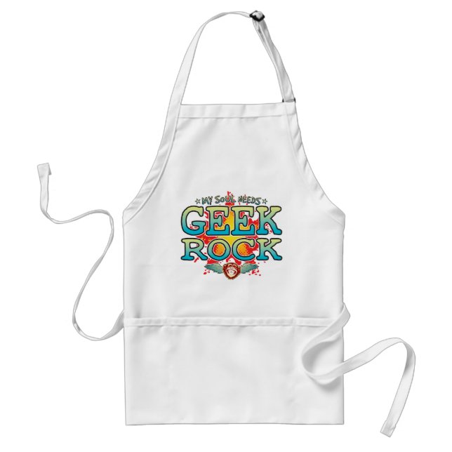 Geek Rock Soul Apron (Front)