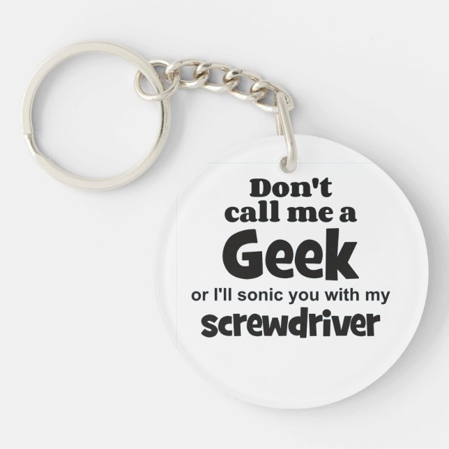 Geek screwdriver bf key ring (Front)