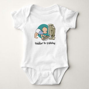 geek toddler in training t shirt or