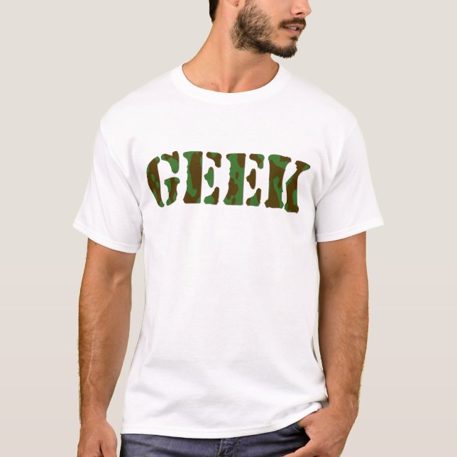 geekcamo T-Shirt (Front)