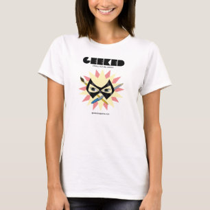 GEEKED Magazine- Mask Pen and Brush T-Shirt