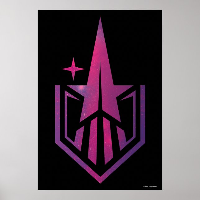 Geekerella Starfield Logo Poster (Front)