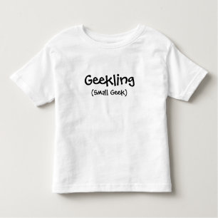 Geekling (Small Geek) Toddler Tee