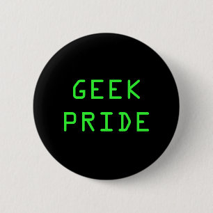 GEEKPRIDE 6 CM ROUND BADGE