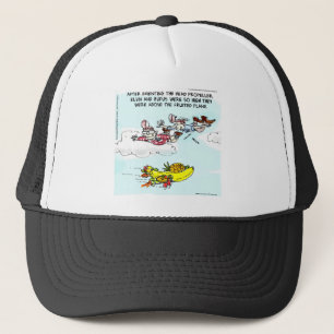 Geeks Above Fruited Plane Funny Trucker Hat