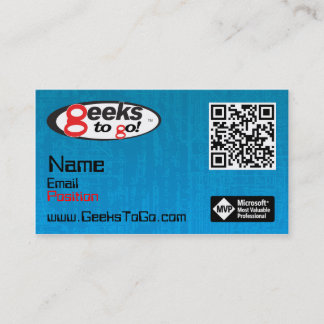 Geeks Card MVP Blair QR
