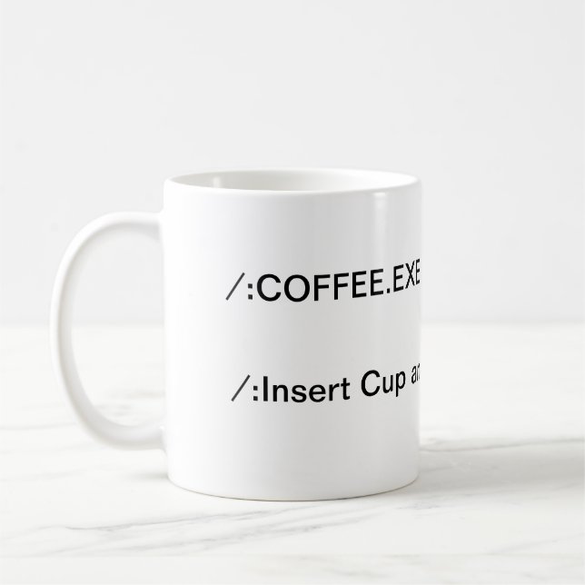 Geek's Mug (Left)