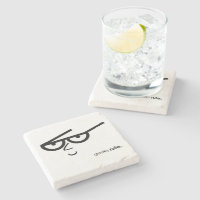"Geeks Rule" Funny-looking Face with Eyeglasses