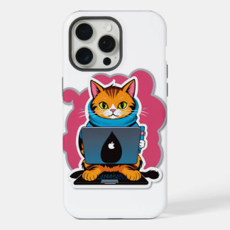 Geeky Cat Series iPhone 15 Pro Max Case