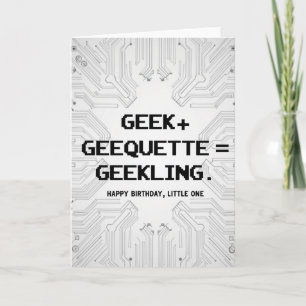 Geeky Circuit Birthday Card