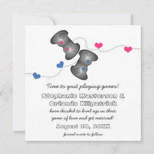 Geeky Gamers Save the Date Announcement