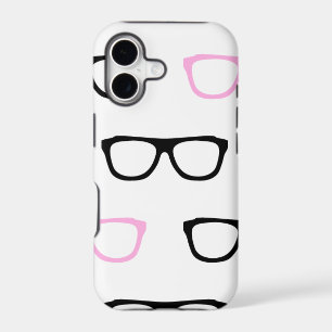 geeky glasses pink geek