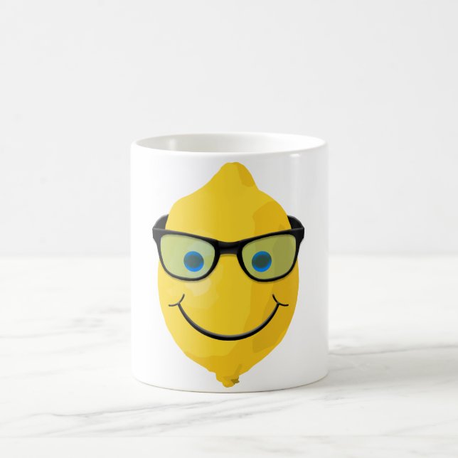 Geeky Lemon Head Mug (Center)