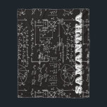 Geeky Math Mathematics Personalised Size S-L Fleece Blanket<br><div class="desc">Mathematics / Math / Math Teacher Gift / Math Student Gift / Geek Math Gift / Black Men's Personalised Name Initial Monogram Fleece Blanket. To change the text, use the personalise option. For more extensive text changes such as changes to the font, font colour, or text layout, choose the customise...</div>