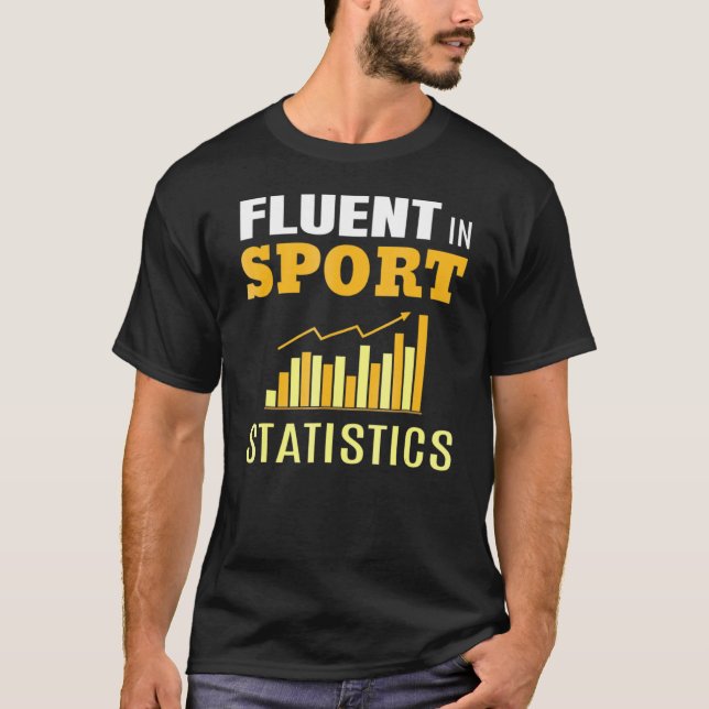 Geeky Mathematics Statistics T-Shirt (Front)