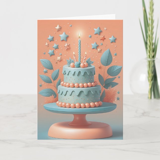 Geeky Nerds Birthday Delight Card (Front)